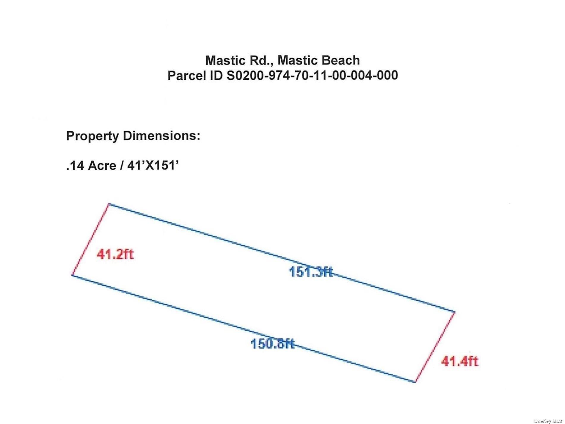 Vacant Land Mastic Road Mastic Beach Mastic Beach, NY 11951