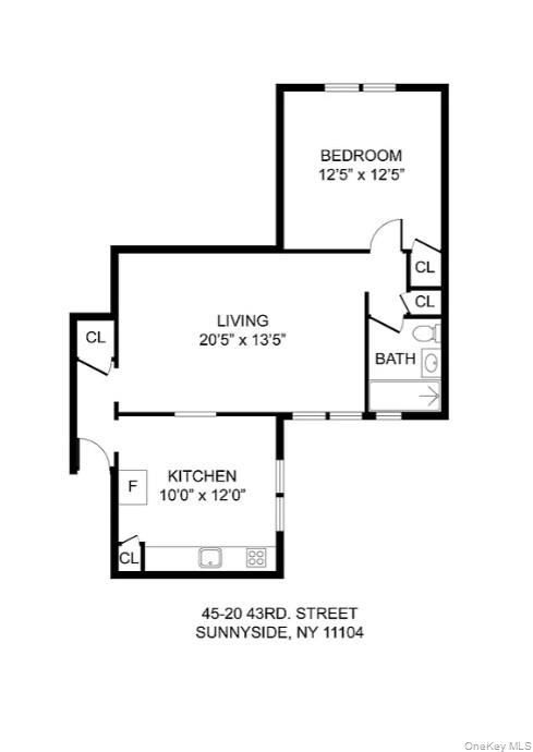 45-20 43rd Street 2-C Woodside Woodside, NY 11104
