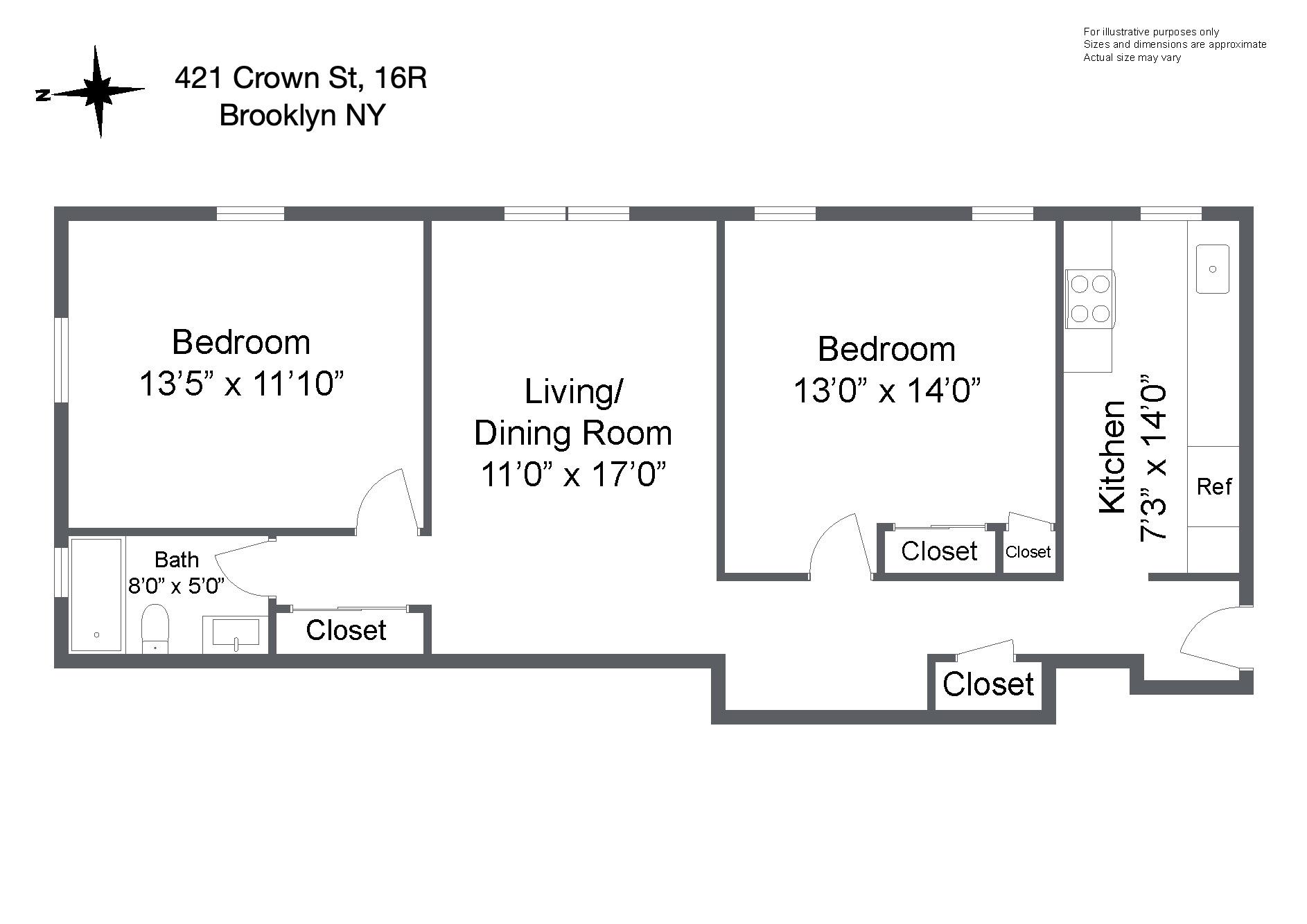 421 Crown Street 16-R Brooklyn, NY 11225