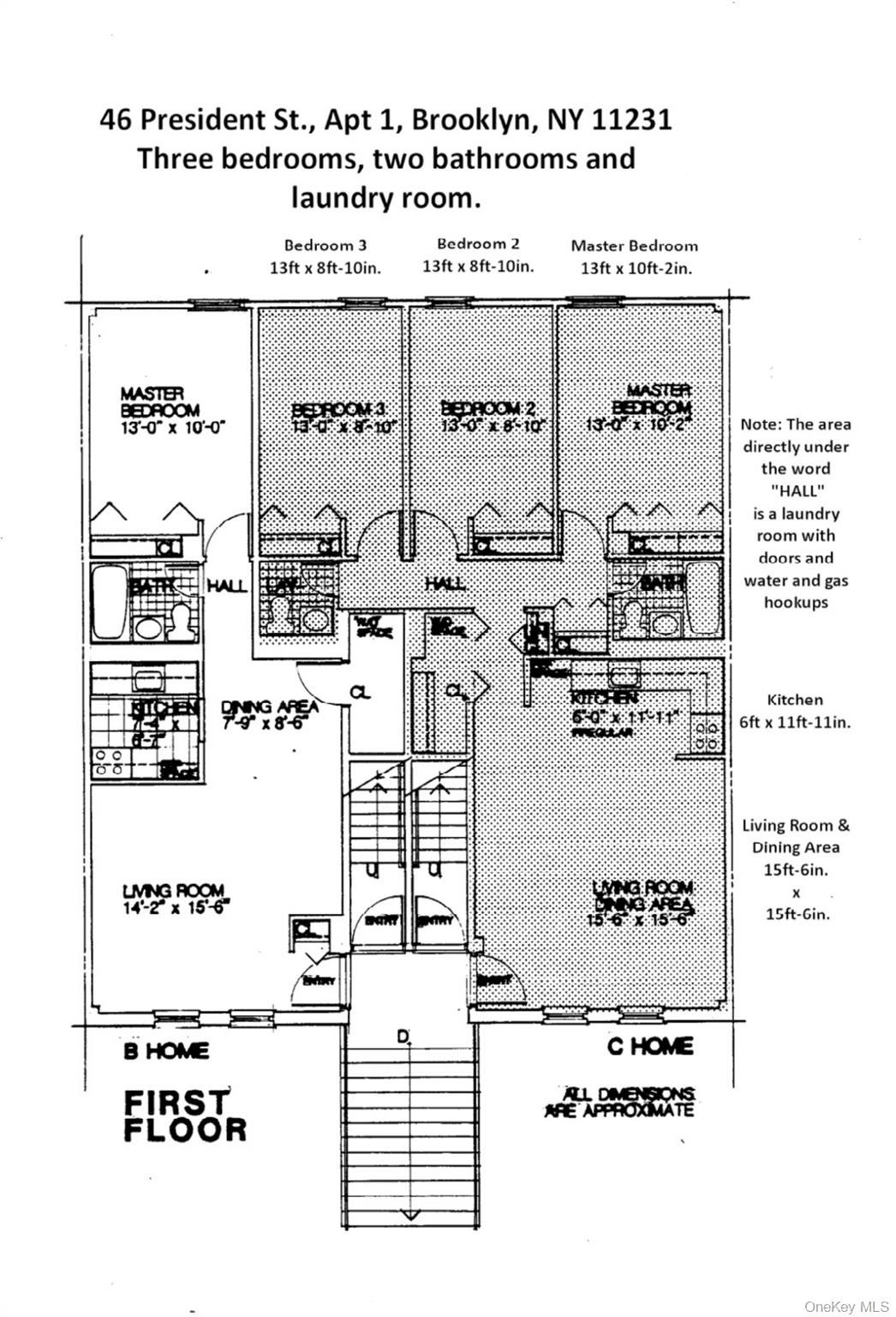 46 President Street 1 (1st Fl) Brooklyn, NY 11231