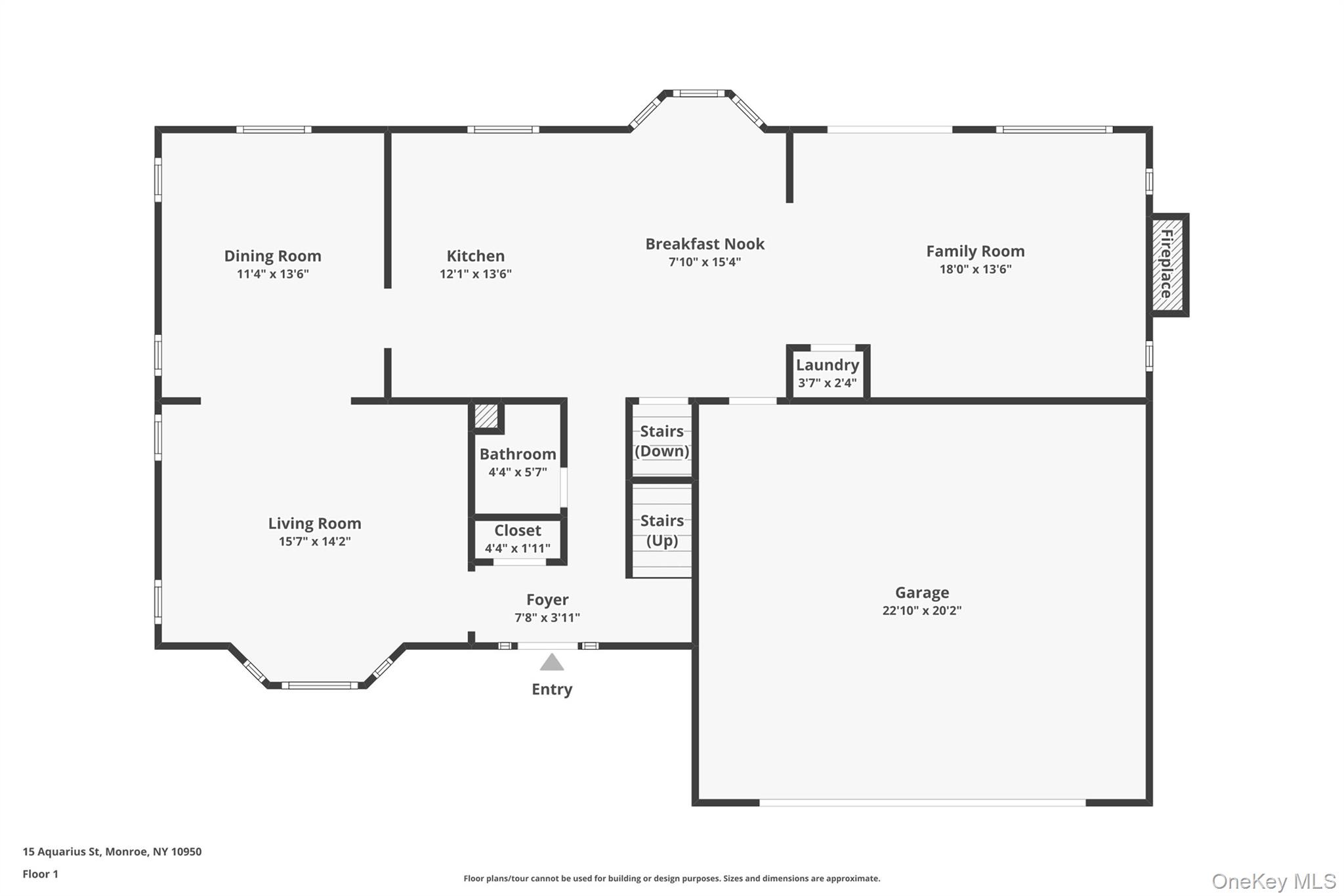 15 Aquarius Street Out of NYC Monroe, NY 10950