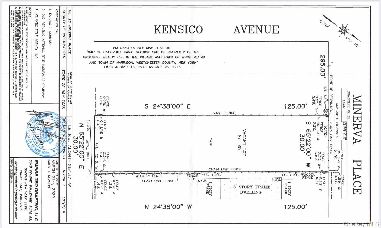 25 Minerva Place White Plains White Plains, NY 10601