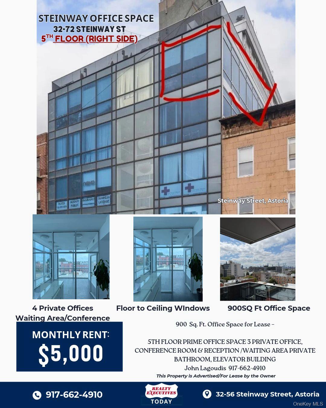 32-72 Steinway Street, Apt 5th floor, Astoria, NY 11103